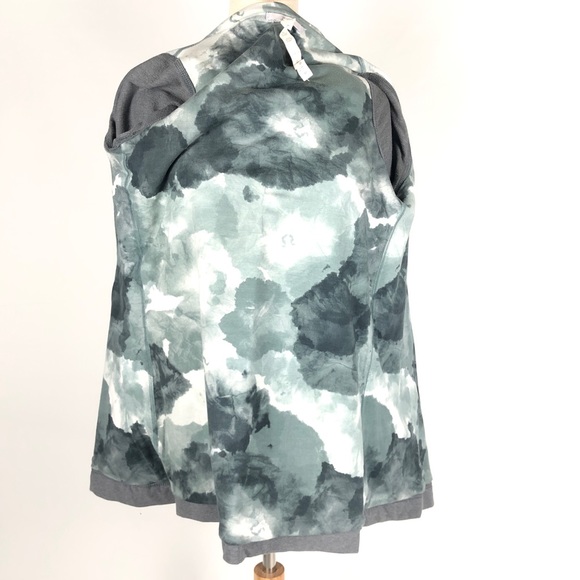 Lululemon Savasana Wrap Cotton Blend Snap Button Jacket Size 4 - Picture 5 of 7